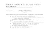 Gseb Ssc Science Test Papers