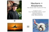 RenderMan. Hacker + Airplanes = No Good Can Come of This