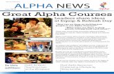 Alpha News July Edition