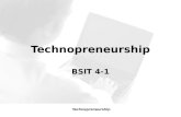 C1 Technopreneurship