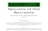 D20 Modern - Gamma World - Secrets of the Ancients