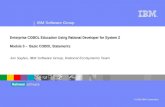 Basic COBOL Statements
