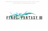 Final Fantasy III Guide (iOS)
