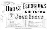 José Broca - Andante Sentimental for guitar