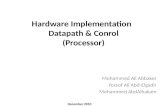 S3 -Processor Hardware Implementation (Control& Datapath)