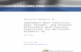 Process Industries for Microsoft Dynamics AX White Paper