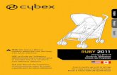 Cybex Ruby Owner's Manual 2011