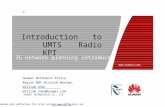 Introduction to Umts Radio Kpi