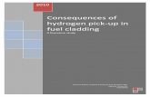 Consequences of Hydrogen Pick-up in Fuel Cladding