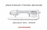 Janome DC 3050 Manualk