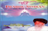 Prabhu Simran(Meditation of God)-English-by Giani Sant Singh Maskeen Ji