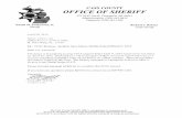 Cass County Sheriff's office - CAD Report/PD Policies