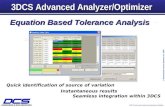 3DCS Advanced Analyzer-Optimizer