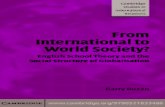 BUZAN, Barry From International to World Society 2004