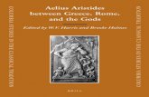 Aelius Aristides Between Greece Rome, And the Gods