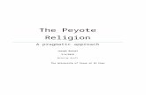 The Peyote Religion the New Paper Final Draft