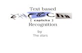 Text Based CAPTCHA Recognition