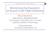 Monitoring the Execution  of Space Craft Flight Software