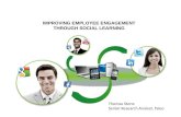 Improving Employee Engagement Through Social Learning