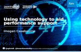 LearningNow: performance support – Imogen Casebourne
