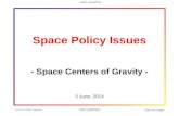 Space policy space centers of gravity-unclassified