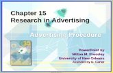 Pressley, Milton M. (2002) Research in Advertising.