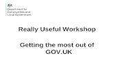 Introduction to GOV.UK