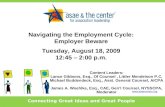 Navigating The Employment Cycle: Employer Beware