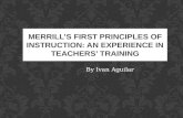 Merrill’s first principles of instruction