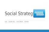 Social Strategy at American Express
