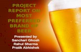 consumer behaviour presentation on preferred brand of beer