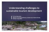 Challenges to sustainable tourism
