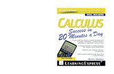 Calculus Success in 20 Minutes a Day2ndEdition[1]