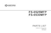 kyocera Fs 6525mfp 6530mfp parts list