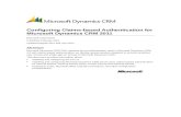 Microsoft Dynamics CRM 2011 and Claims-Based Authentication
