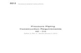 AB-518 Pressure Piping Construction Requirements - January 2012