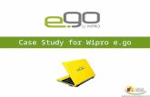 Social Media Case Study - Wipro e.Go using social media to engage and establish thought leadership