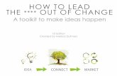 How To Lead the **** Out of Change Ebook. A sample.