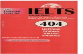 404 Essential Tests for IELTS Academic Module