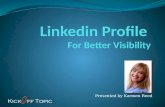 How to Optimize Your Linkedin Profile