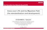 Koshimizu Takashi- NTT Docomo- VoIP Over LTE