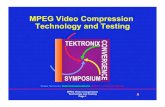 50844204 MPEG Video Compression Technology and Testing