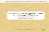 The Development of the Concept of `Urf in the Islamic Legal Tradition (263 Pp.; 2010)