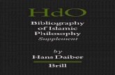 Bibliography of Islamic Philosophy- Handbook of Oriental Studies