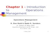 Introduction to operation management by internet
