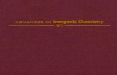 Advances in Inorganic Chemistry Volume 31