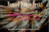 Nomad dance fest India 2013-Brochure