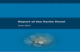 Report of Pyrite Panel - June 2012