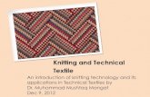 Knitting Technology Introduction