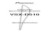 pioneer vsx-d510 ενισχυτής